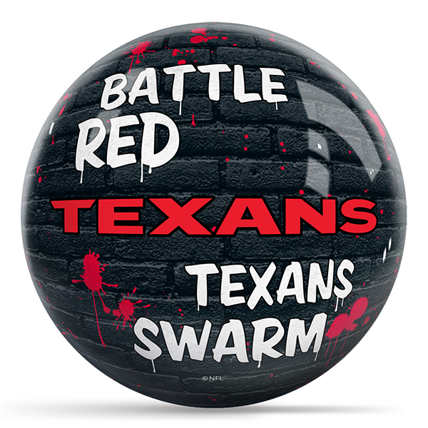NFL - Houston Texans OTB Grafitti Bowling Ball