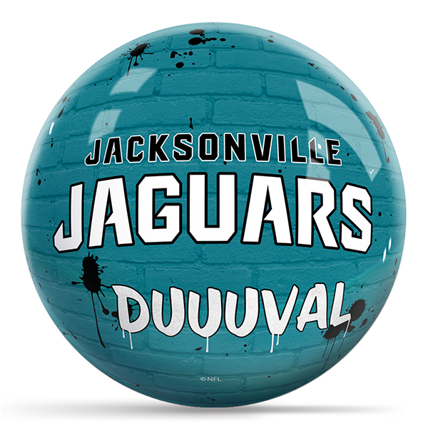NFL - Jacksonville Jaguars OTB Grafitti Bowling Ball