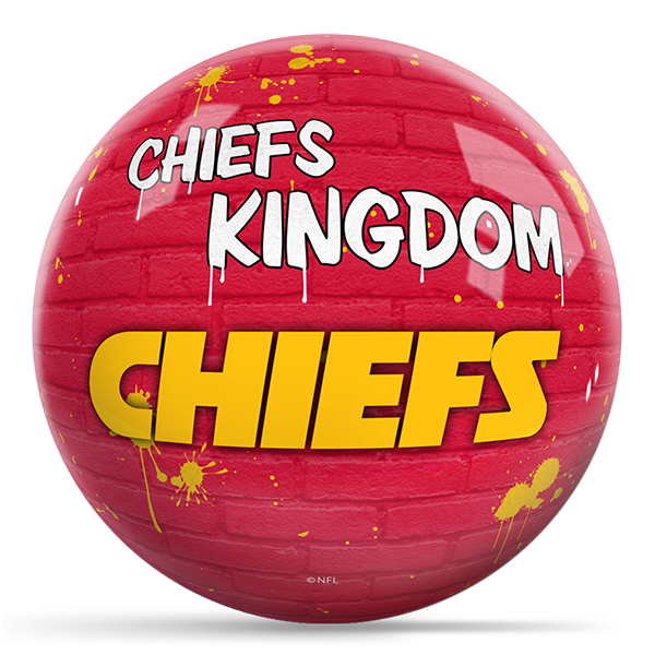 NFL - Kansas City Chiefs OTB Grafitti Bowling Ball