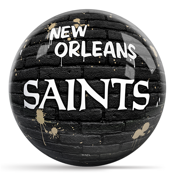 NFL - New Orleans Saints OTB Grafitti Bowling Ball