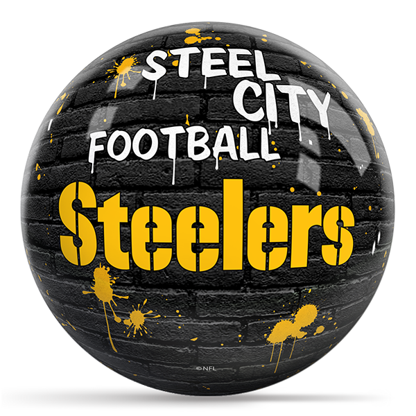 NFL - Pittsburgh Steelers OTB Grafitti Bowling Ball
