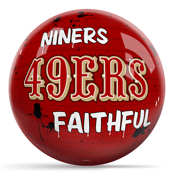 NFL - San Francisco 49ers OTB Grafitti Bowling Ball