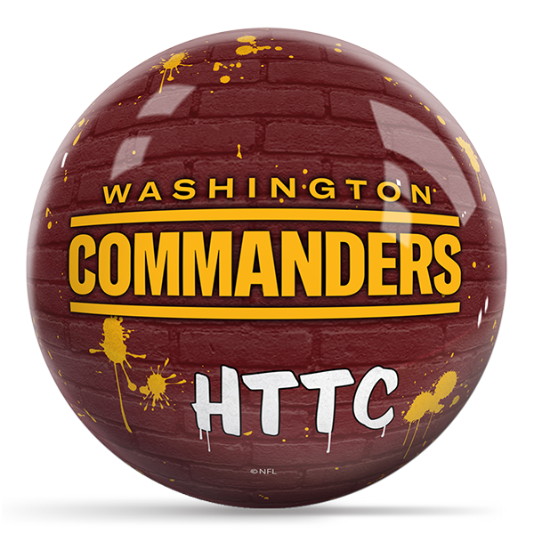 NFL - Washington Commanders OTB Grafitti Bowling Ball