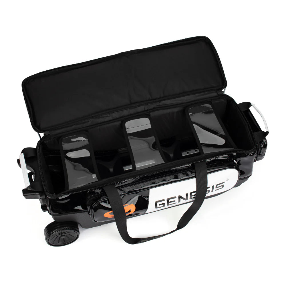 Genesis Sleek Gloss Triple Roller - White/Black