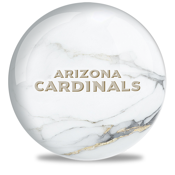 NFL - Arizona Cardinals OTB Marble Bowling Ball