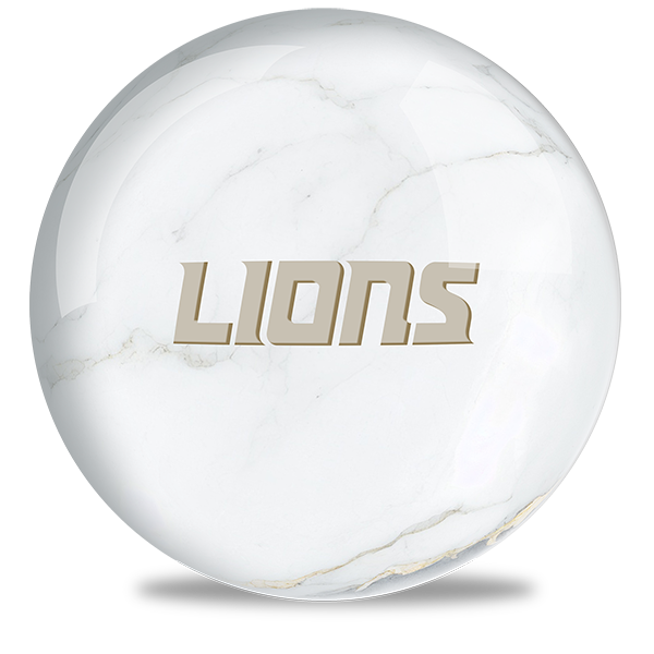 NFL - Detroit Lions OTB Marble Bowling Ball