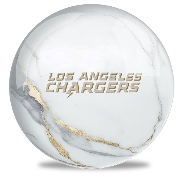 NFL - Los Angeles Chargers OTB Marble Bowling Ball