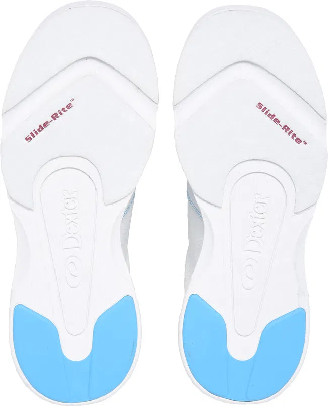 Dexter Raquel LX White/Blue Women's Bowling Shoes