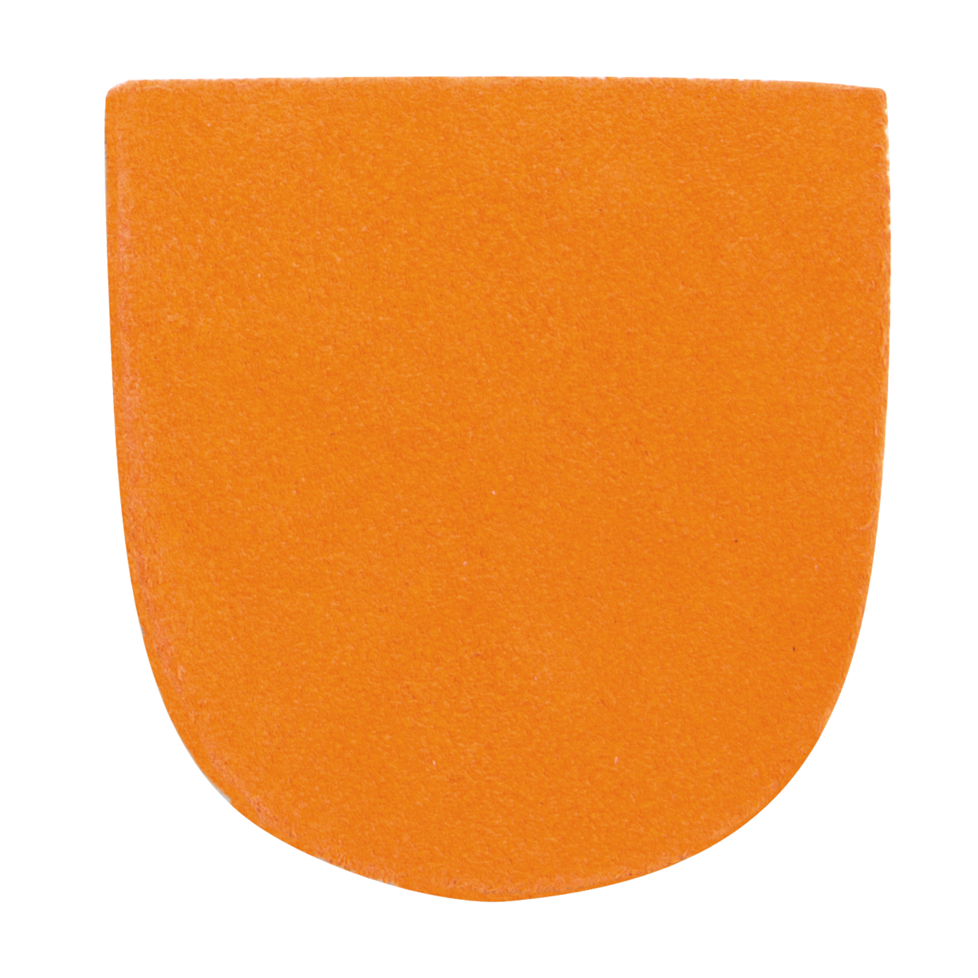 Brunswick Orange Leather Heel
