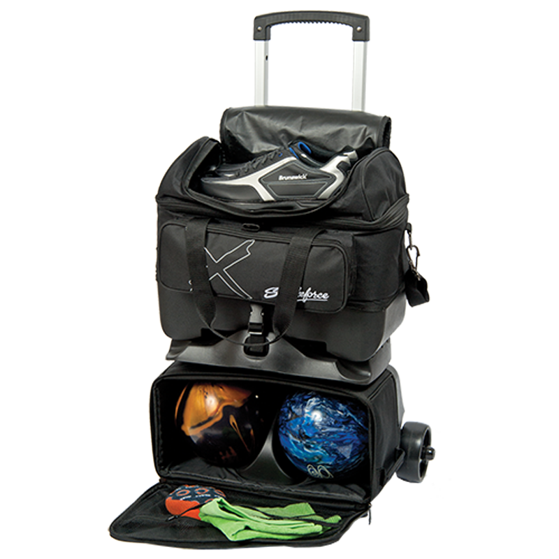KR Hybrid X 4-Ball Roller - Black