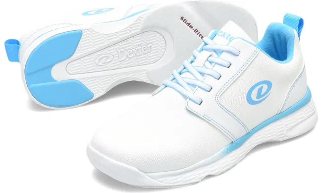 Dexter Raquel LX White/Blue Women's Bowling Shoes