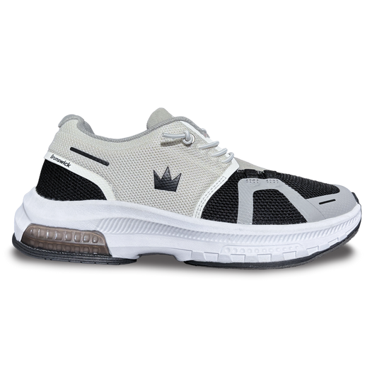 Brunswick Alpine Black/White Womens Universal Bowling Shoes
