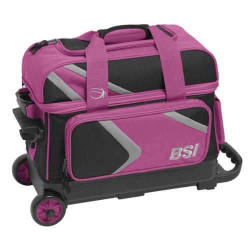 BSI Dash Double Roller Black/Pink/Grey