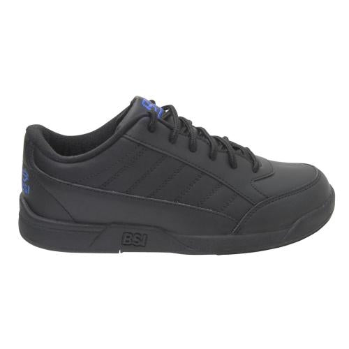 BSI Boy's Sport Black/Royal Youth Bowling Shoes