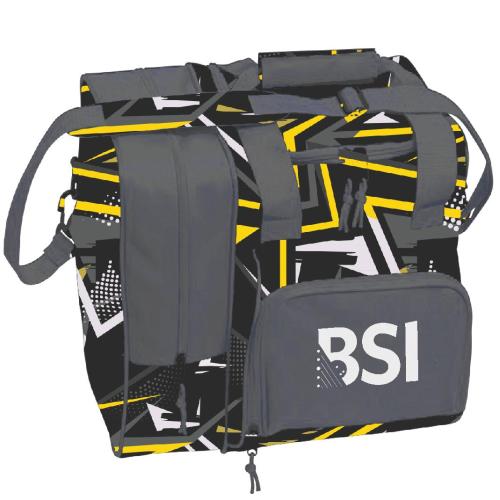 BSI Deluxe Single Ball Tote Yellow/Black