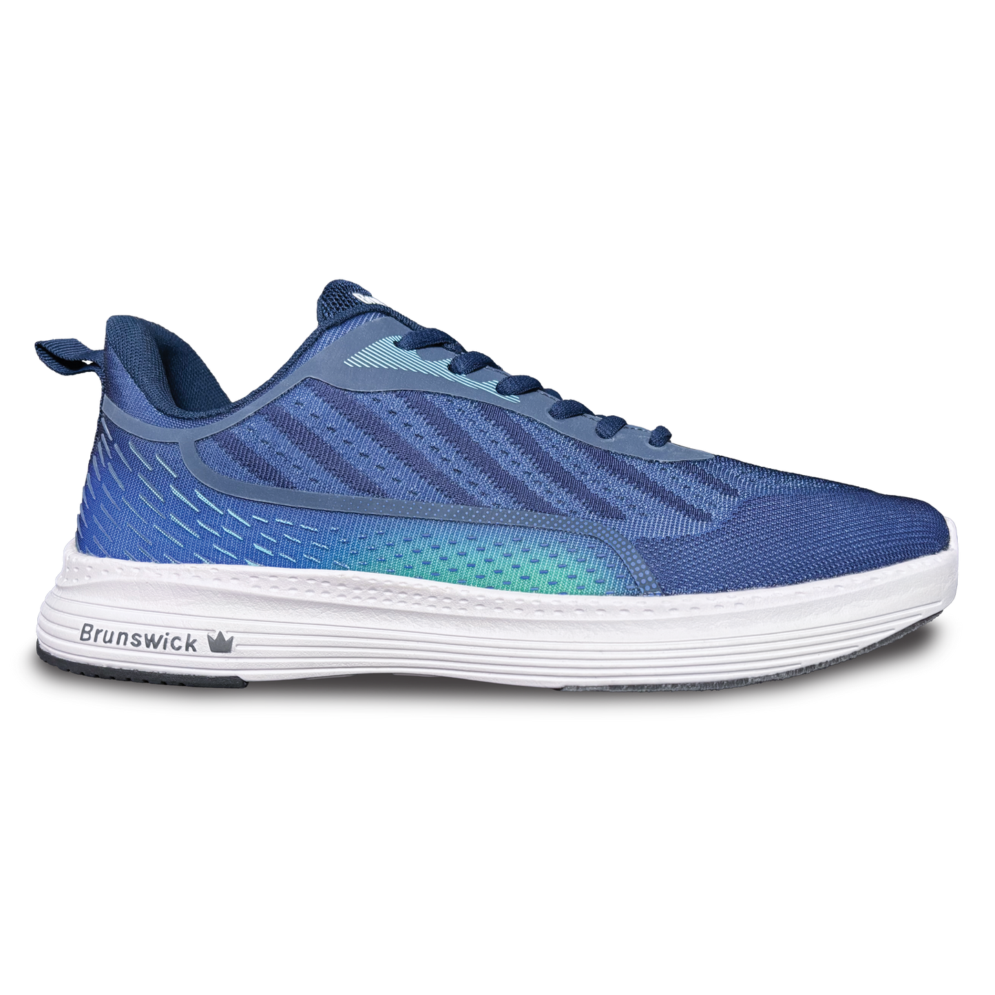 Brunswick Prism Blue Mens Universal Bowling Shoes