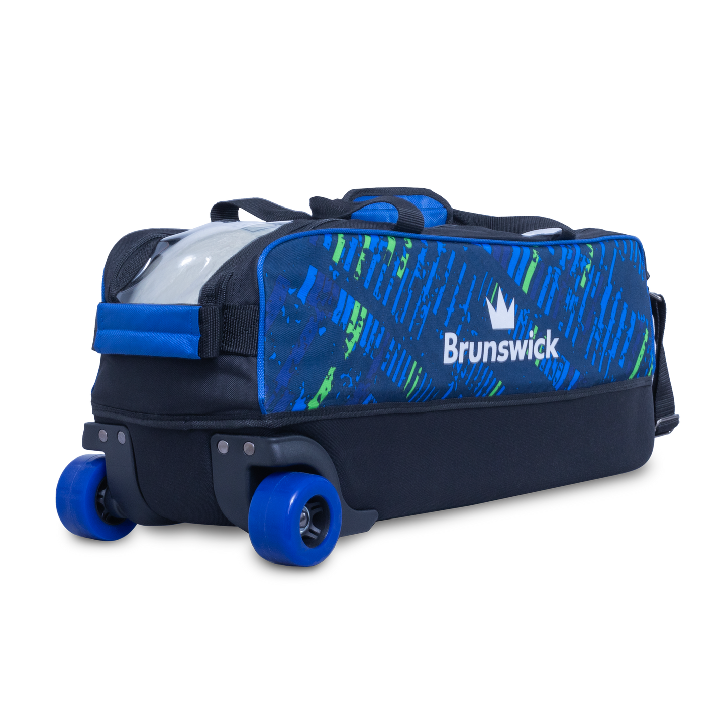 Brunswick Punisher Triple Tote - Blue/Green