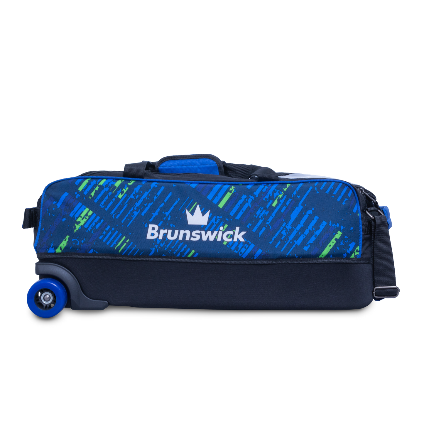 Brunswick Punisher Triple Tote - Blue/Green