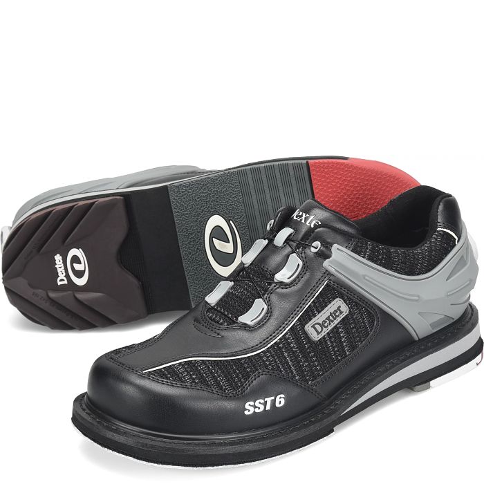 Dexter SST 6 Hybrid BOA Black Knit Mens Bowling Shoe
