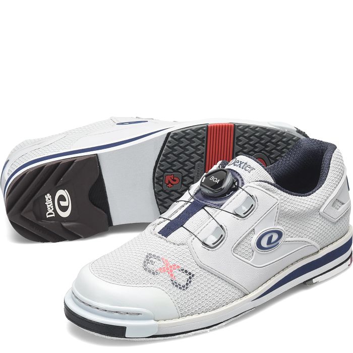 Dexter SST 8 Power Frame BOA ExJ Grey | EJ Tackett Collection Men's Bowling Shoes