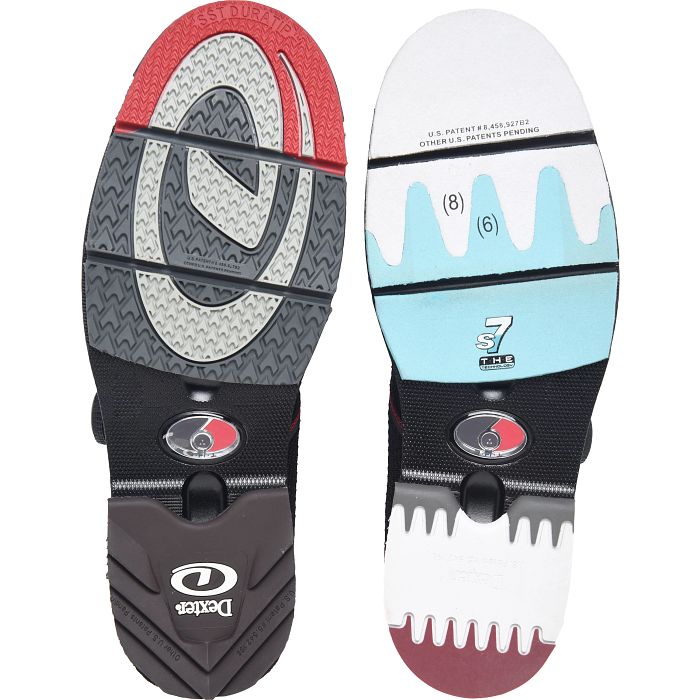 Dexter T.H.E. 9 Stryker BOA Black/Red Men's Bowling Shoes