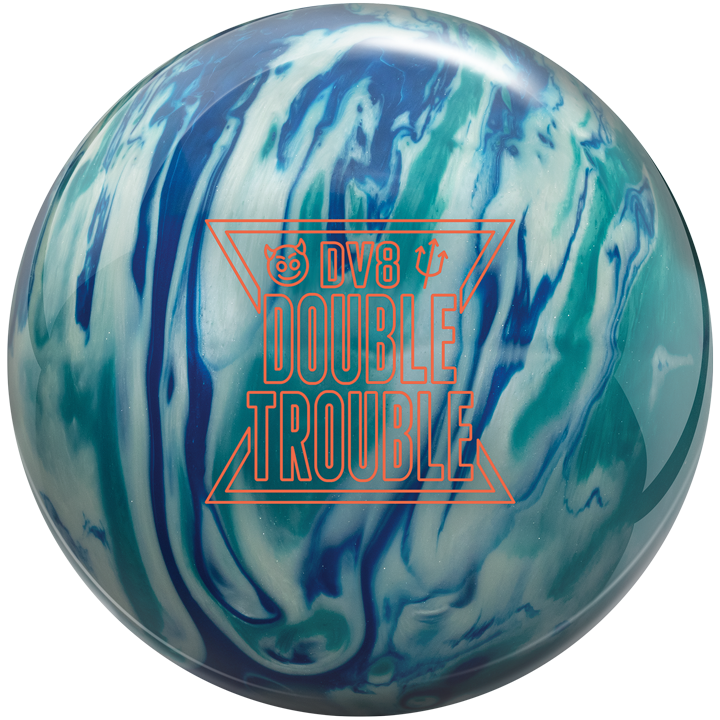 DV8 DOUBLE TROUBLE ボウリングボール 15ポンド DV8 Double Trouble Bowling Ball – Bowling World