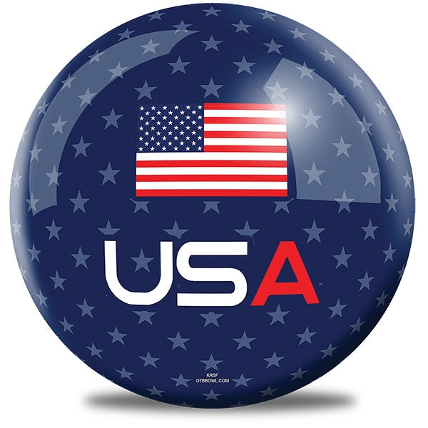 Strikeforce USA Flag Bowling Ball