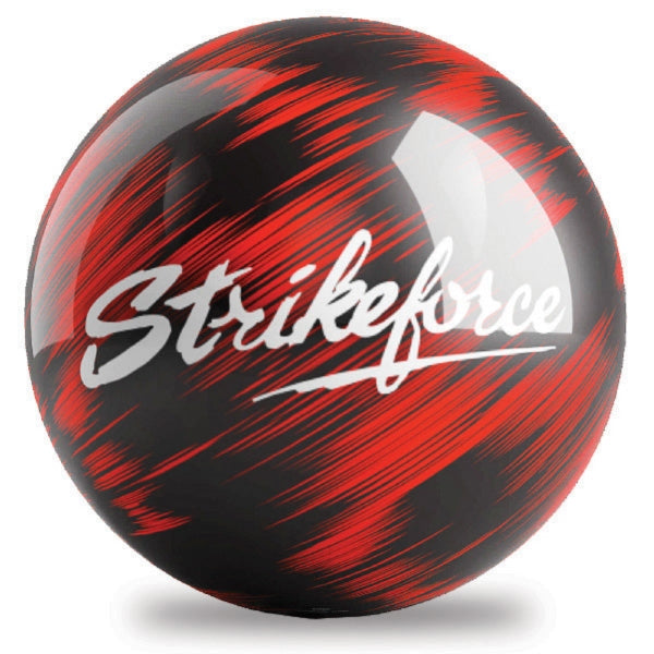 Strikeforce Red Scratch Bowling Ball