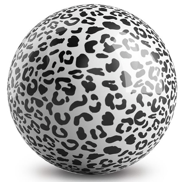 Strikeforce White Leopard Bowling Ball