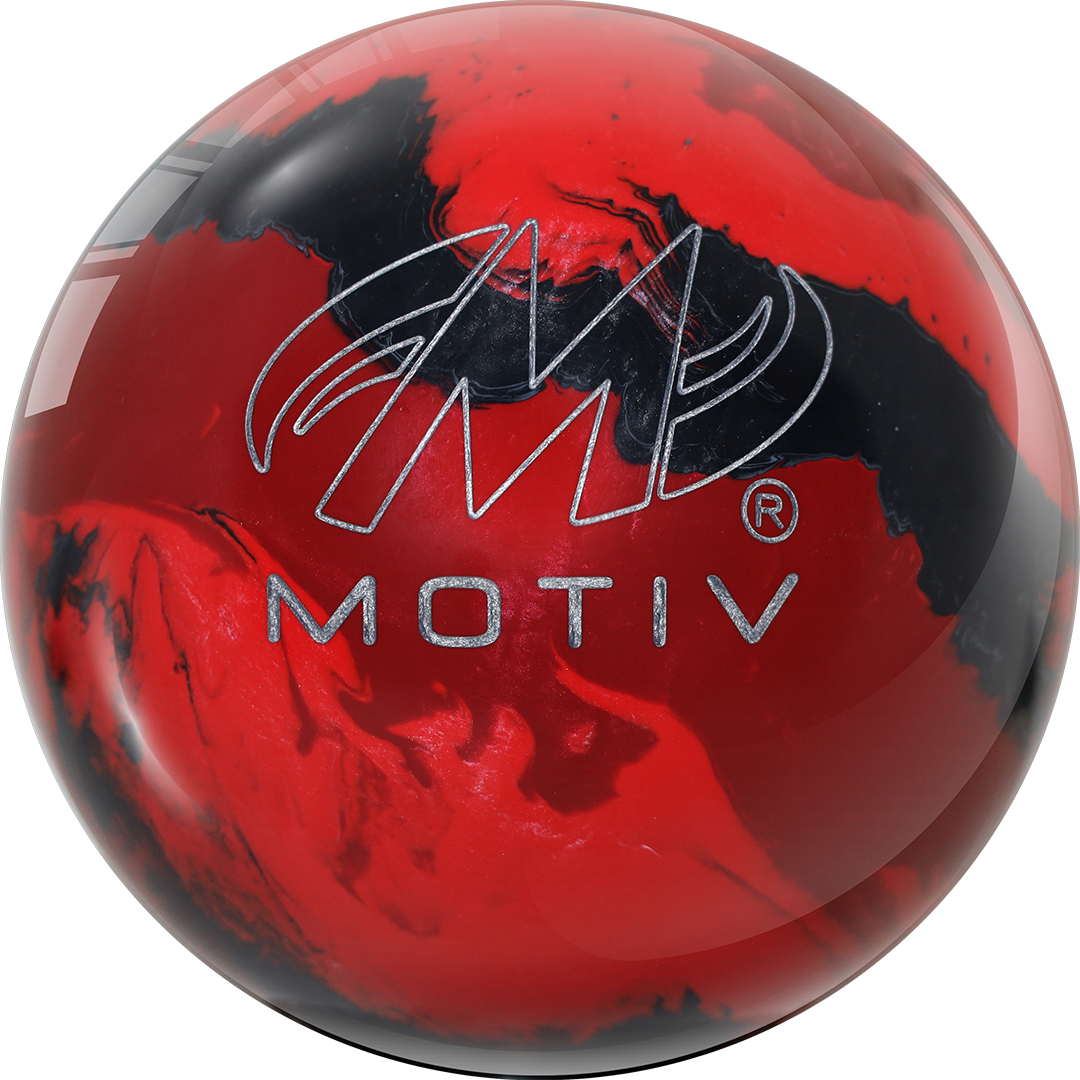 Motiv Frenzy Red/Black Bowling Ball