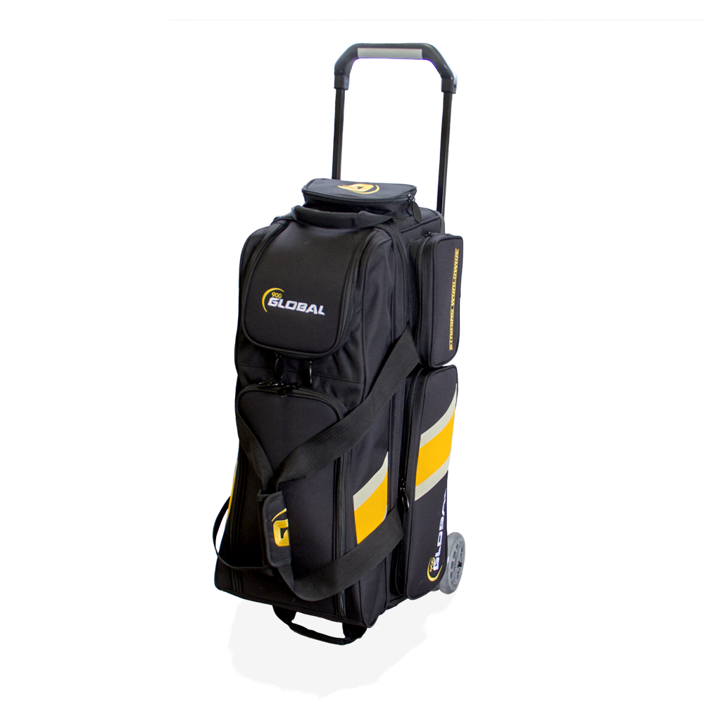 900 Global Deluxe Triple Roller - Black/Gold