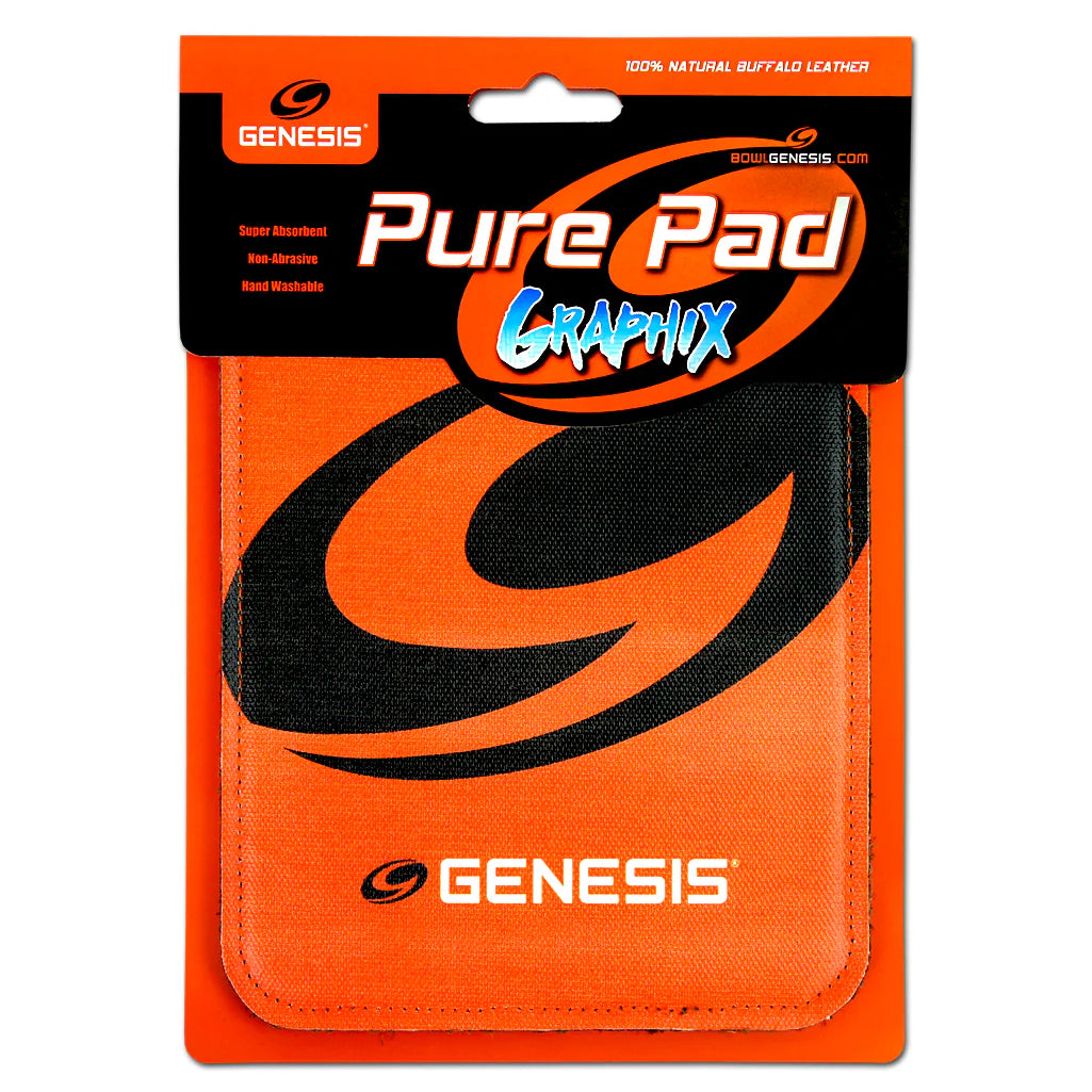 Genesis Pure Pad Graphix Buffalo Leather Ball Wipe Pad