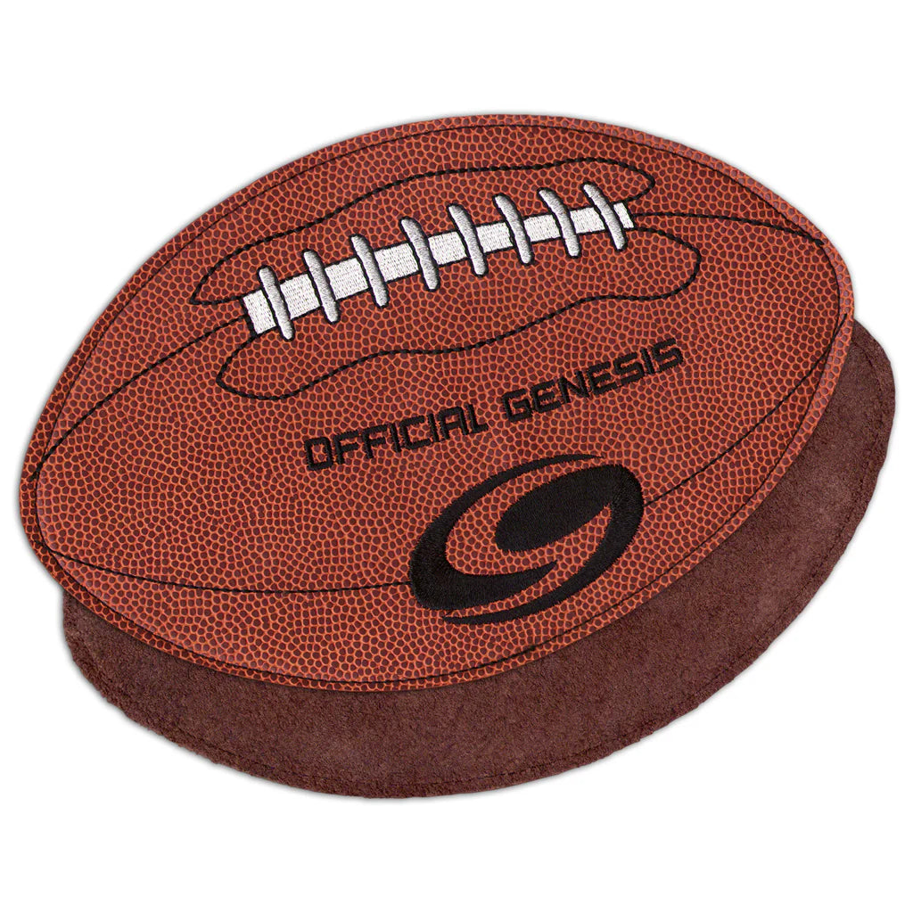 Genesis Pure Pad Sports Themed Buffalo Leather Ball Wipe Pad