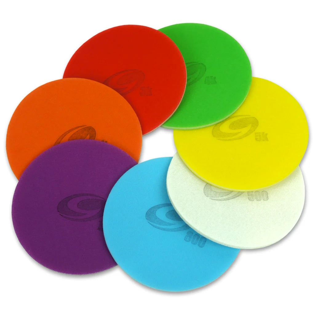 Genesis Pure Surface 6" Sanding Pad (7 Grits/Colors)