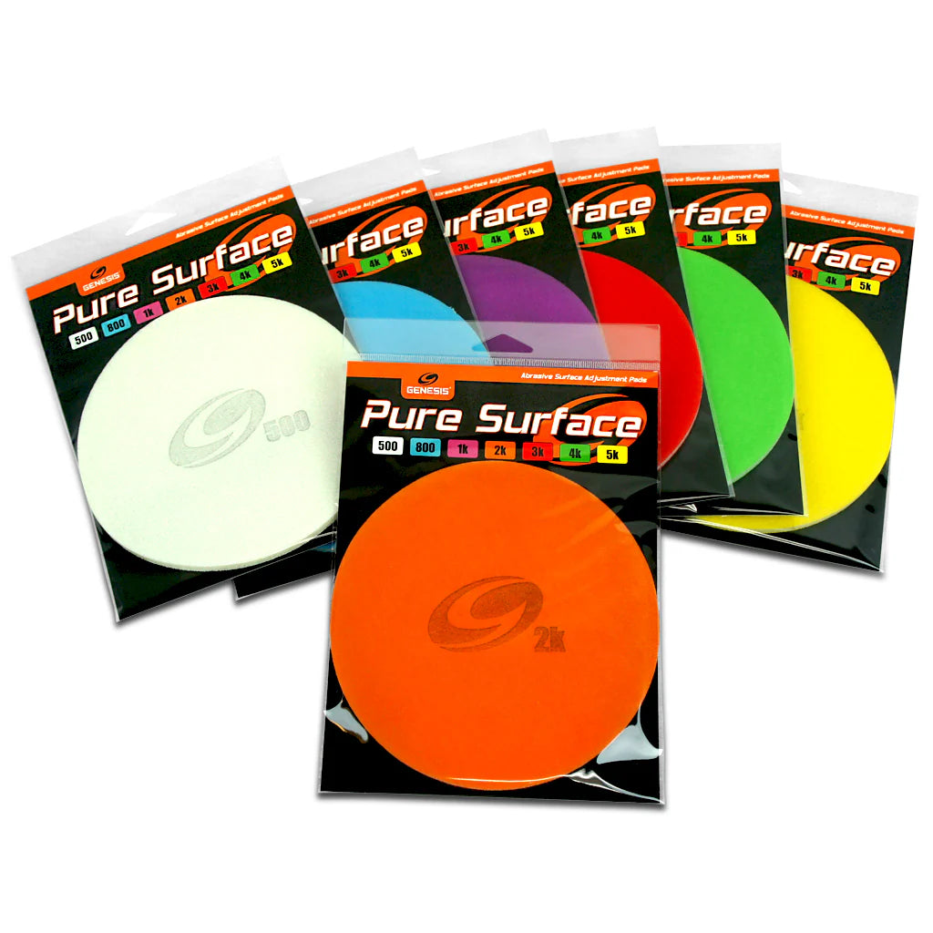 Genesis Pure Surface 6" Sanding Pad (7 Grits/Colors)