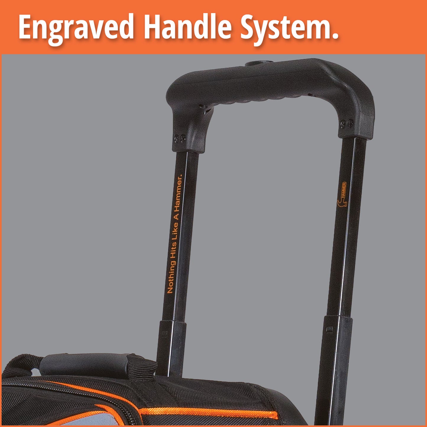 Hammer Gauntlet Triple Roller - Grey