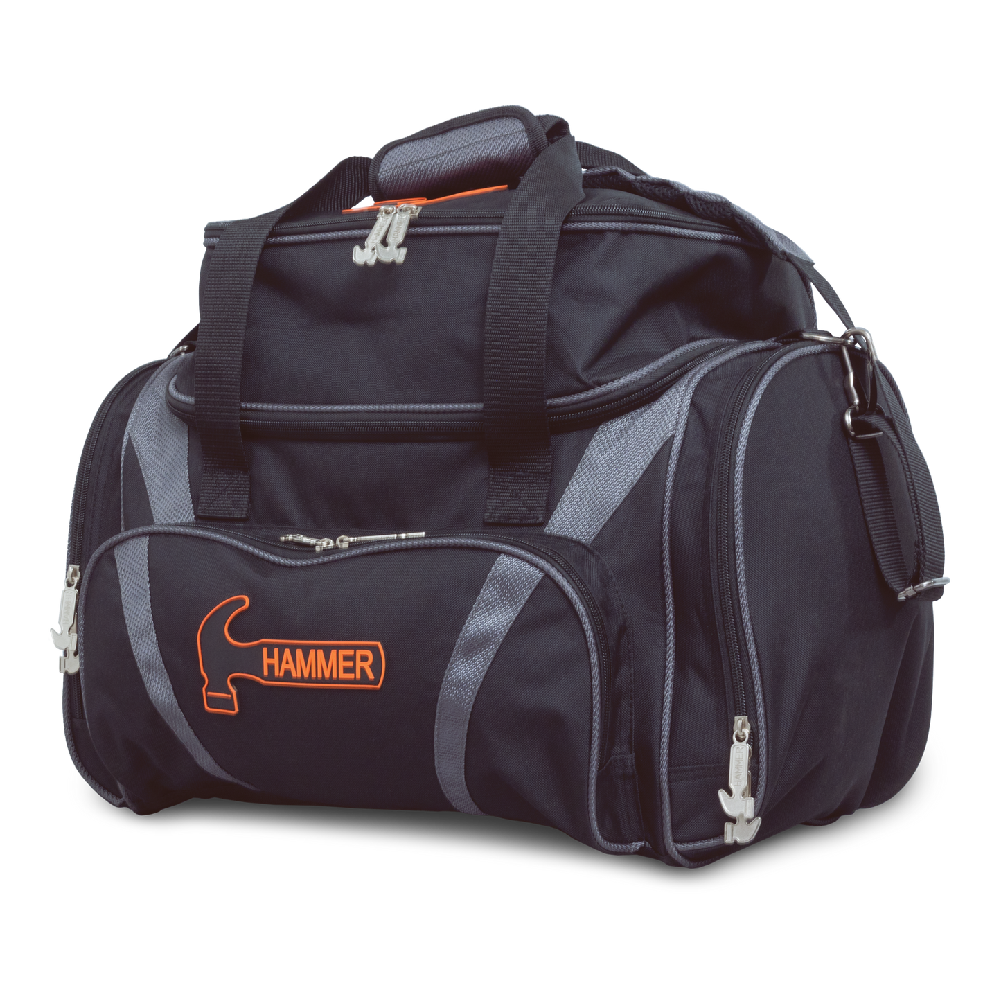 Hammer Premium Deluxe Double Tote - Black/Grey