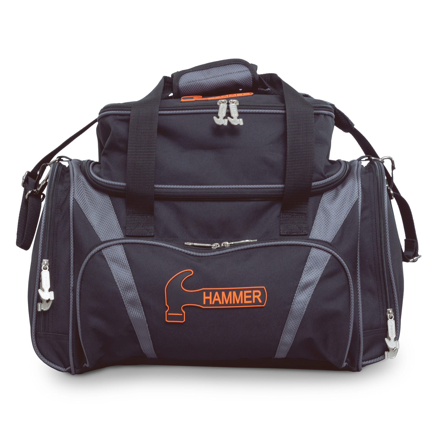 Hammer Premium Deluxe Double Tote - Black/Grey