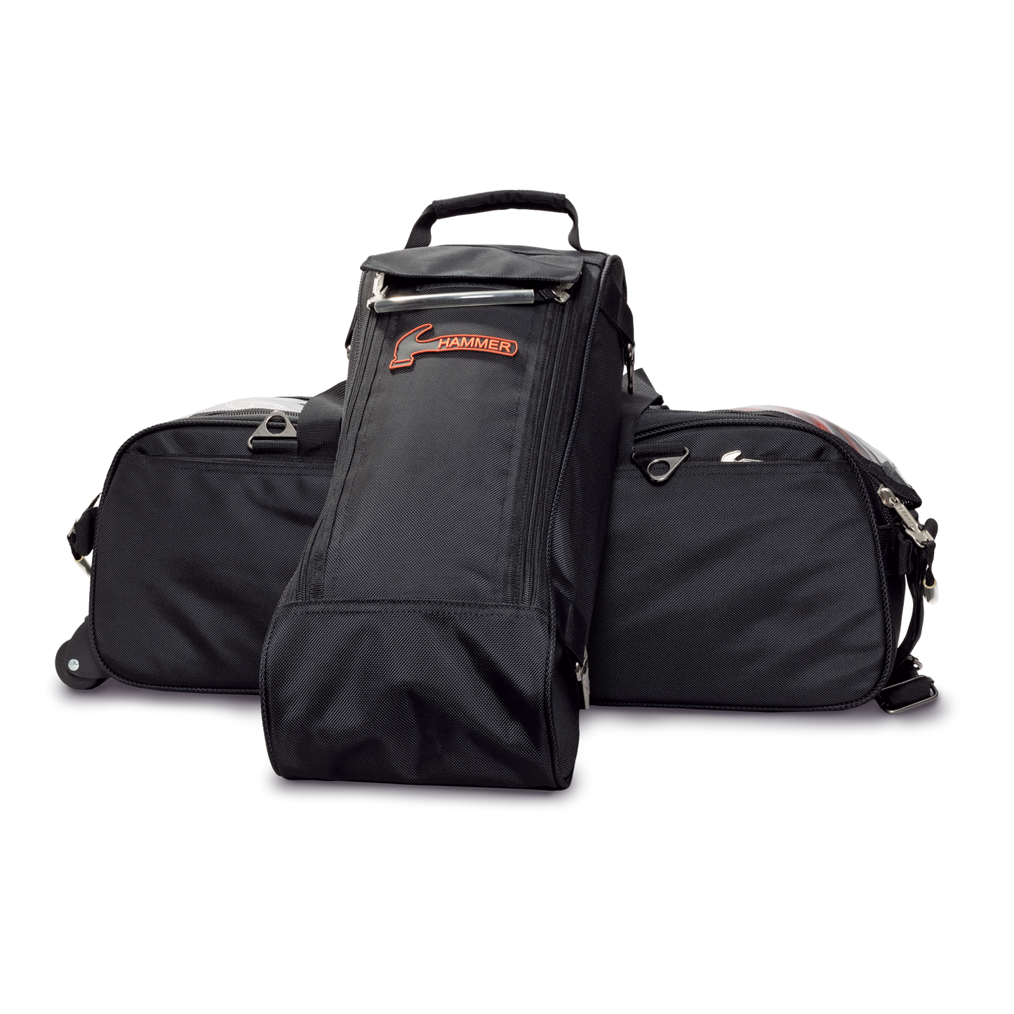 Hammer Premium Slim Triple Tote w/ Shoe Pouch - Black