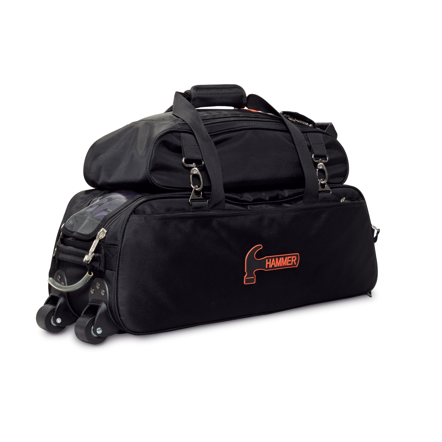 Hammer Premium Slim Triple Tote w/ Shoe Pouch - Black