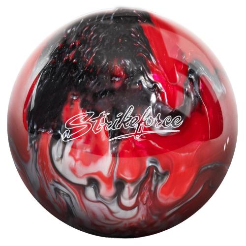 KRS Polyester Red/Black/White Bowling Ball