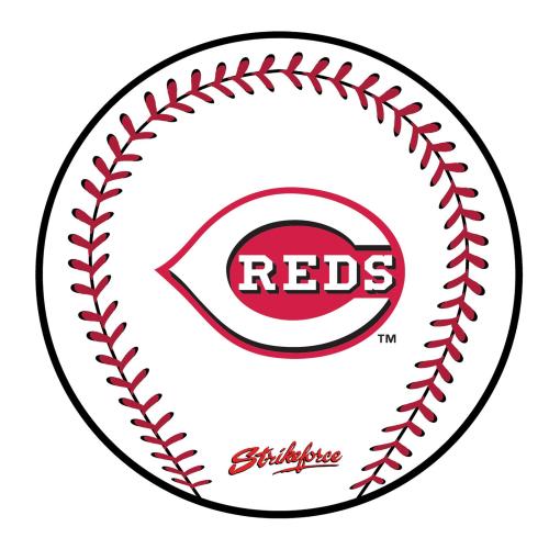 KR Strikeforce - MLB Round Rubber Shammy - Cincinnati Reds