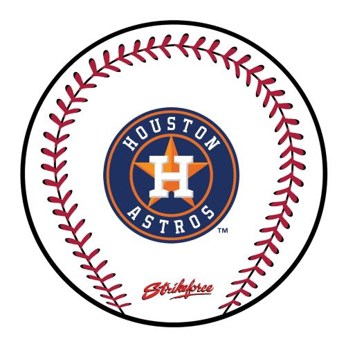 KR Strikeforce - MLB Round Rubber Shammy - Houston Astros