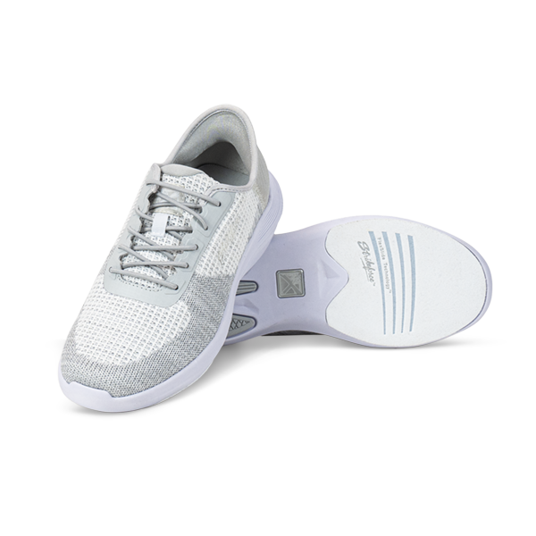 KR Strikeforce Glide Light Grey Womens Bowling Shoe