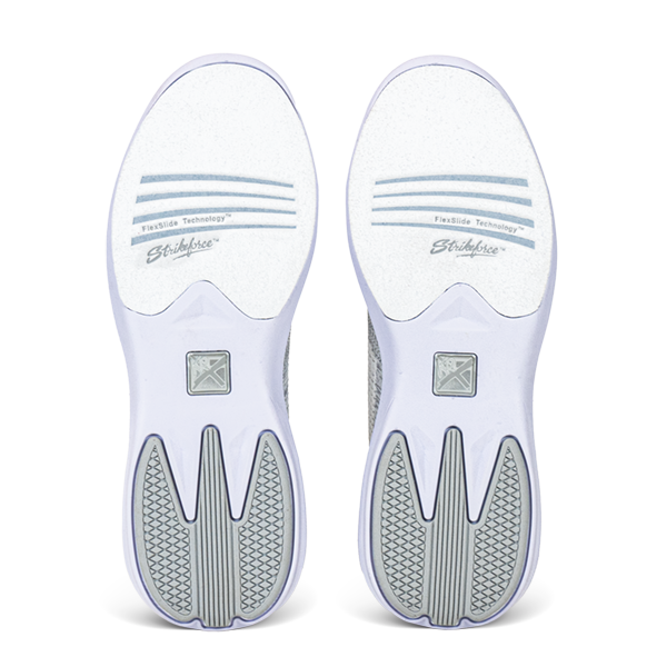 KR Strikeforce Glide Light Grey Womens Bowling Shoe
