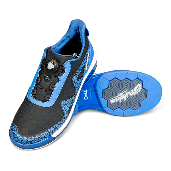 KR/S TPC Gladiator Black/Blue Mens Bowling Shoe