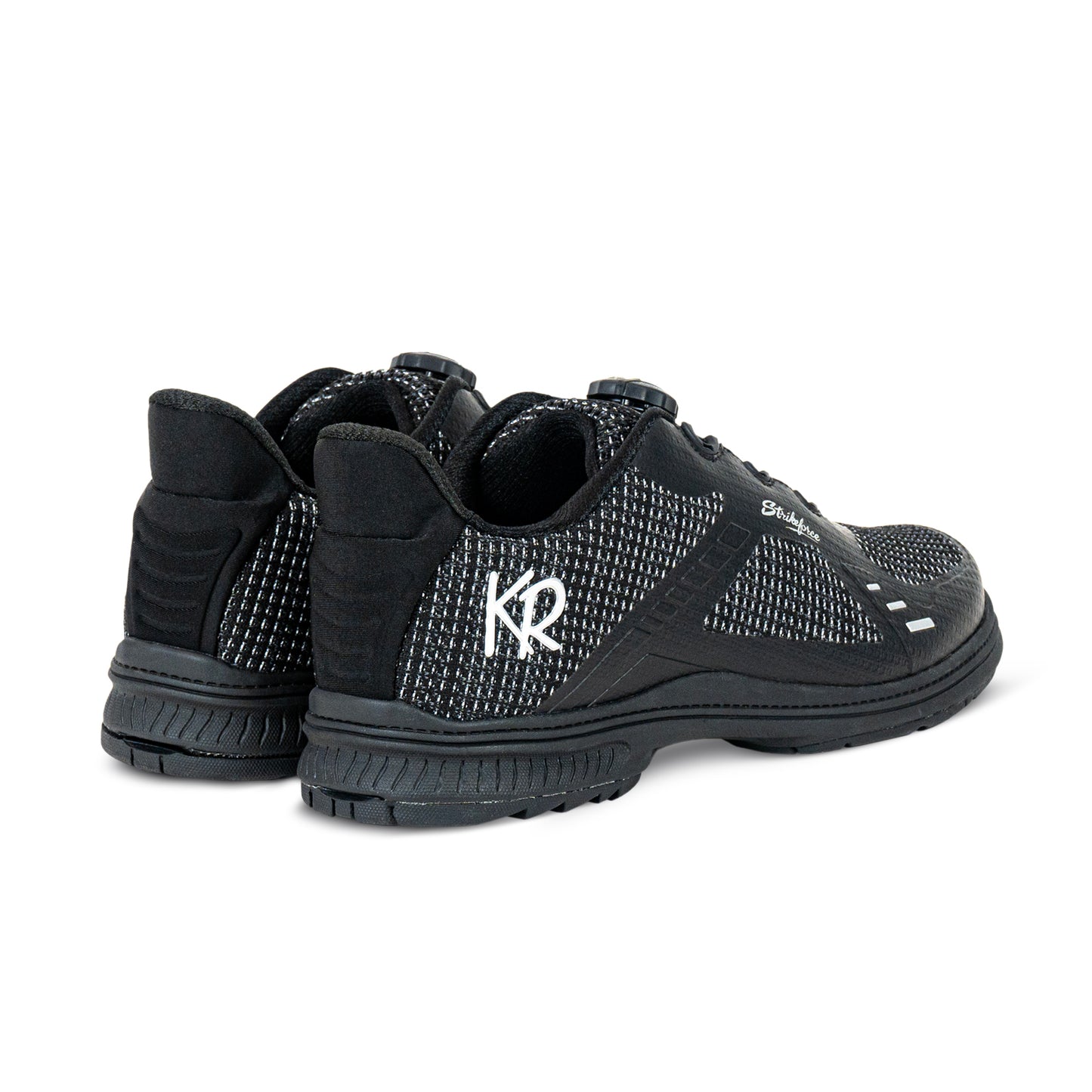 KR Strikeforce Jet FT Black/Silver Mens Bowling Shoe