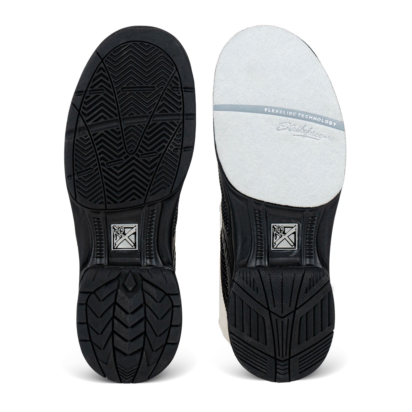 KR Strikeforce Jet FT Black/Silver Mens Bowling Shoe