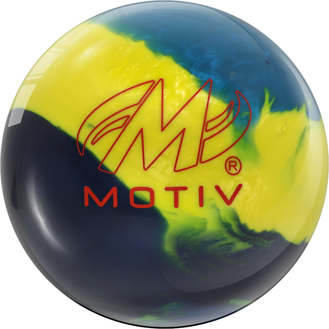 Motiv Ascend Navy/Teal/Yellow Bowling Ball