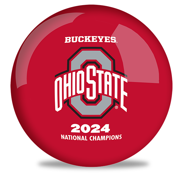 NCAA - Ohio State National Champions OTB Red Bowling Ball